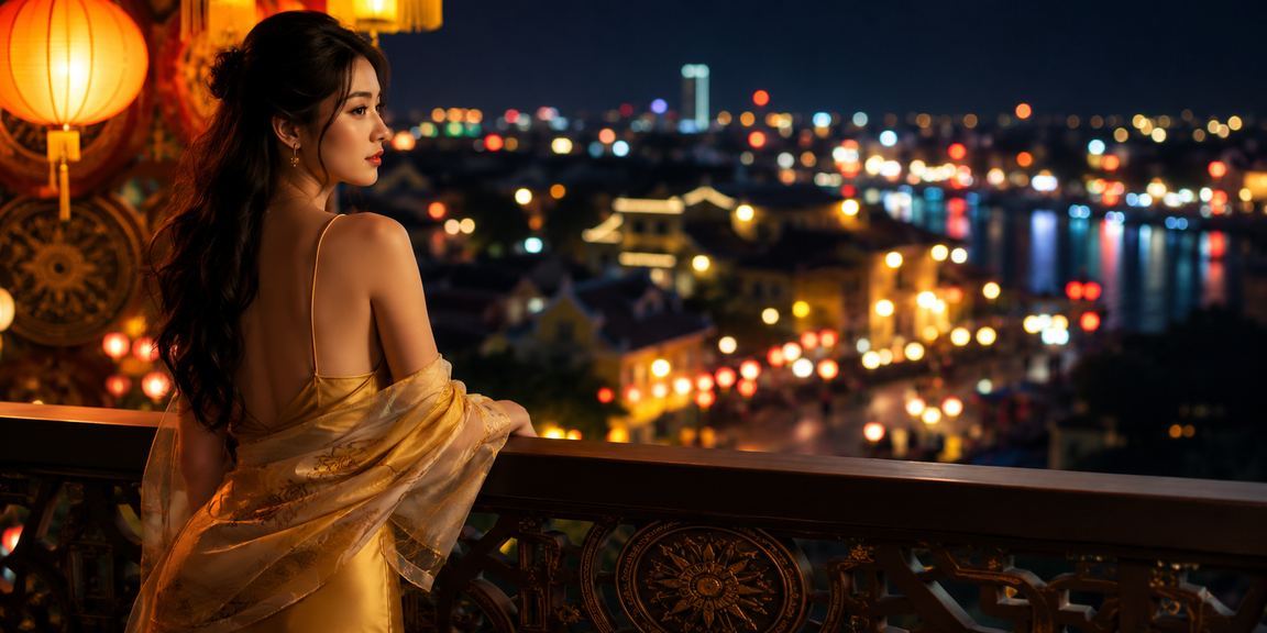 Quang cảnh casino và giải trí đêm tại Huế, Việt Nam